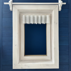 Záclony v metráži vyšívané - exclusiv 40923 biela 17cm Záclony v metráži vyšívané - exclusiv 40923 biela 17cm