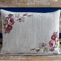 Vankúše gobelínové celoročné Chenille 1162 GR - 45x35cm