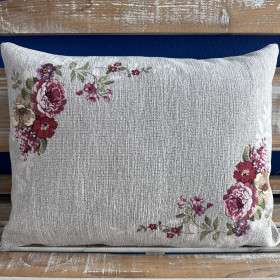 Gobelínové vankúše celoročné Chenille 1162 GR - 45x35cm