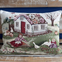 Gobelínové vankúše celoročné  Chenille 1177 - 45x35cm