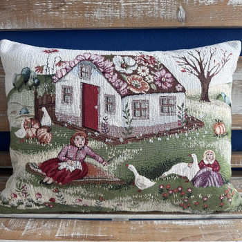 Gobelínové vankúše celoročné  Chenille 1177 - 45x35cm
