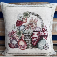 Gobelínové vankúše veľkonočné Chenille 1293 GR