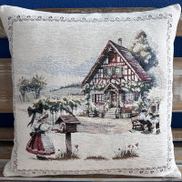 Gobelínové vankúše celoročné Chenille 1408 A