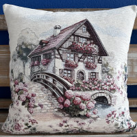 Gobelínové vankúše celoročné Chenille 1408 B