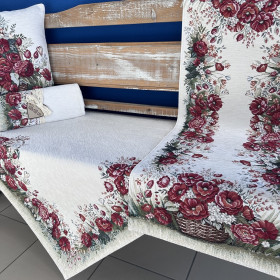 Obrusy gobelínové celoročné Chenille 1409