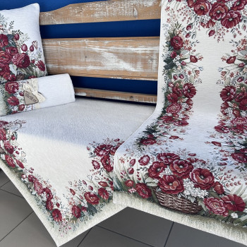 Gobelínové obrusy celoročné Chenille 1409