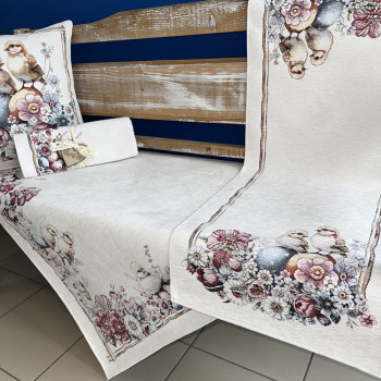 Obrusy gobelínové veľkonočné Chenille 1415