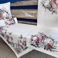 Obrusy gobelínové veľkonočné Chenille 1416