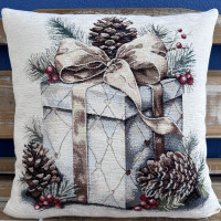 Gobelínové vankúše vianočné Chenille 6367 Gobelínové vankúše vianočné Chenille 6367