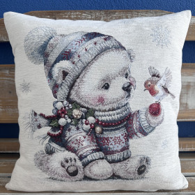 Gobelínové vankúše vianočné Chenille 6369