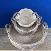 Dekorácia - drevený podnos