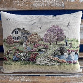 Gobelínové vankúše celoročné  Eden 1185 - 45x35cm