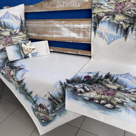 Gobelínové obrusy celoročné Eden 1407 NA