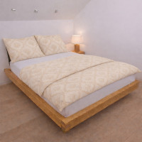 Posteľná bielizeň Finezza - hnedobéžová