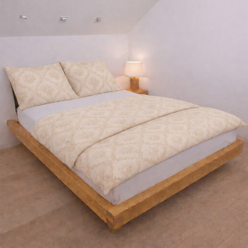 Posteľná bielizeň Finezza - hnedobéžová