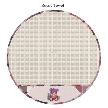 Uterák kuchynský bavlnený kruh 60cm TE 10671