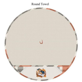 Bavlnený kuchynský uterák kruh 60cm TE 10672