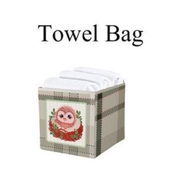 Uteráčiky bavlnené 3ks- 30x30cm + košíček - Darčekový set TE 10675