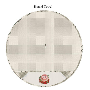 Uterák kuchynský bavlnený kruh 60cm TE 10675