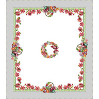 Gobelínové obrusy veľkonočné Chenille 1293 - 120x140cm