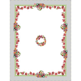 Obrusy gobelínové veľkonočné Chenille 1293 - 140x180cm