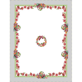 Gobelínové obrusy veľkonočné Chenille 1293 - 140x180cm