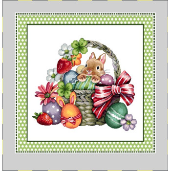 Vankúše gobelínové veľkonočné Chenille 1293 GR