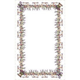 Obrusy gobelínové celoročné Chenille 1414 - 140x220cm