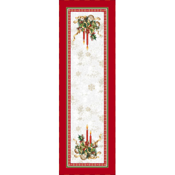 Gobelínové obrusy vianočné Chenille 4114 so zlatou niťou Gobelínové obrusy vianočné Chenille 4114 so zlatou niťou