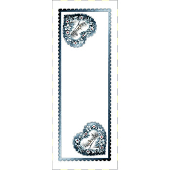 Gobelínové obrusy vianočné Chenille 6262 so striebornou niťou Gobelínové obrusy vianočné Chenille 6262 so striebornou niťou