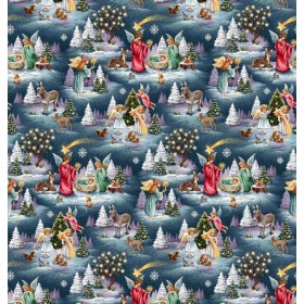 Gobelínové tkaniny vianočné Eden 1208