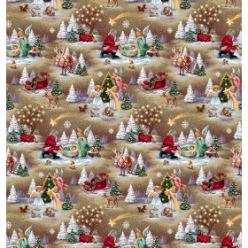 Gobelínové tkaniny vianočné Eden 1211