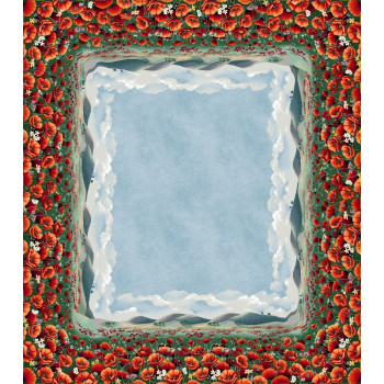 Gobelínové obrusy celoročné Eden 1349 - 120x140cm