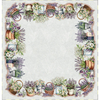 Gobelínové obrusy celoročné Eden 1363 V2 Gobelínové obrusy celoročné Eden 1363 V2