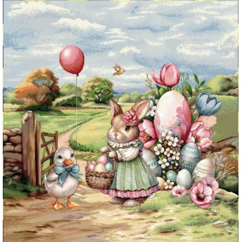 Gobelínové vankúše veľkonočné Eden 1422 A