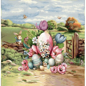 Gobelínové vankúše veľkonočné Eden 1422 C