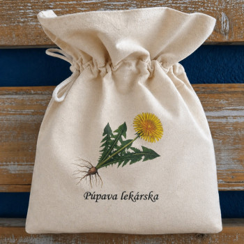 Vrecúško bavlnené - púpava lekárska 2026-40