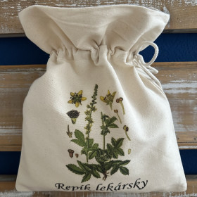 Bavlnené vrecúško - repík lekársky