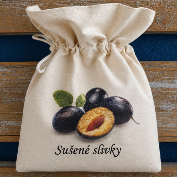 Vrecúško bavlnené - sušené slivky 2026-12