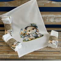 Bavlnené utierky veľkonočné digitálna tlač TE 2026-02