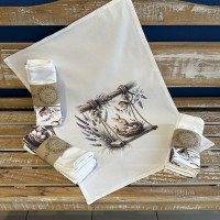 Bavlnené utierky veľkonočné digitálna tlač TE 2026-05